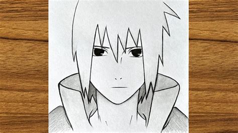 Comment dessiner Sasuke